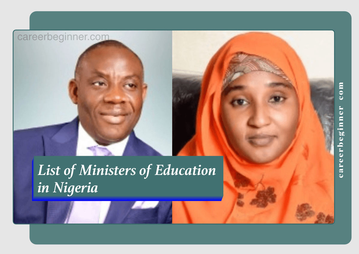List Of Ministers Of Education In Nigeria (past & Present)